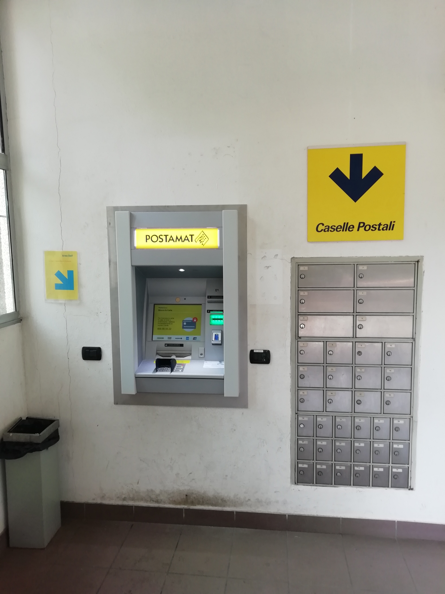 Nuovo ATM a Casellina (Fonte foto Poste Italiane)