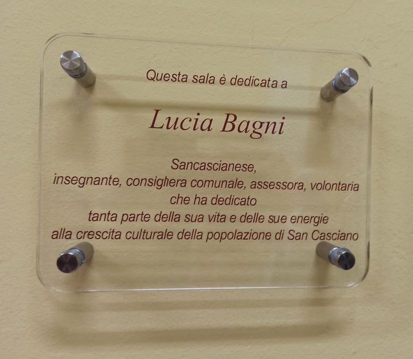Targa Sala Lucia Bagni