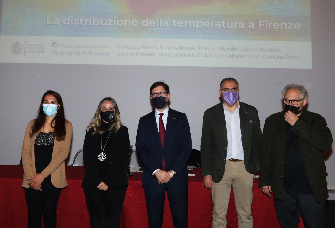Presentazione dello studio sulle isole di calore in città (Fonte foto Comune di Firenze)