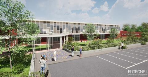 Rendering scuola di Pontorme