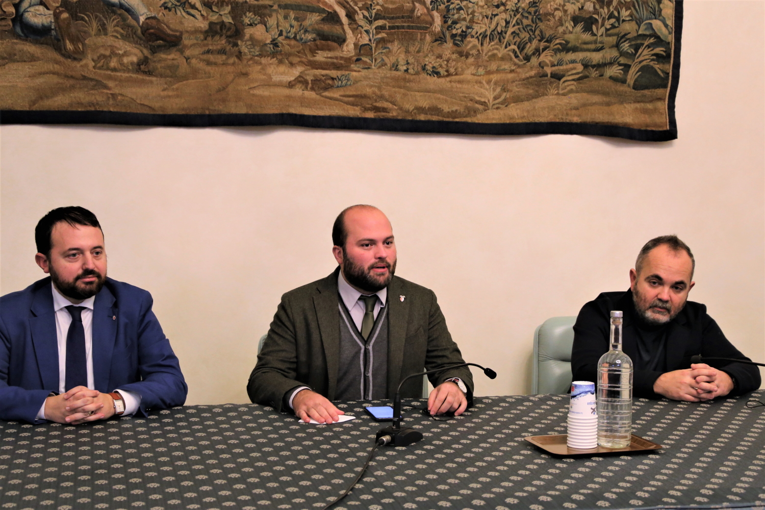 Nelle foto i consiglieri Scipione, Gemelli (foto Antonello Serino Ufficio Stampa - Redazione MET)