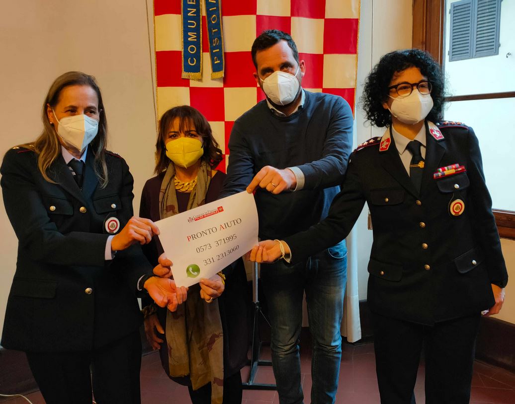 Presentazione servizio fasce deboli della polizia municipale di Pistoia