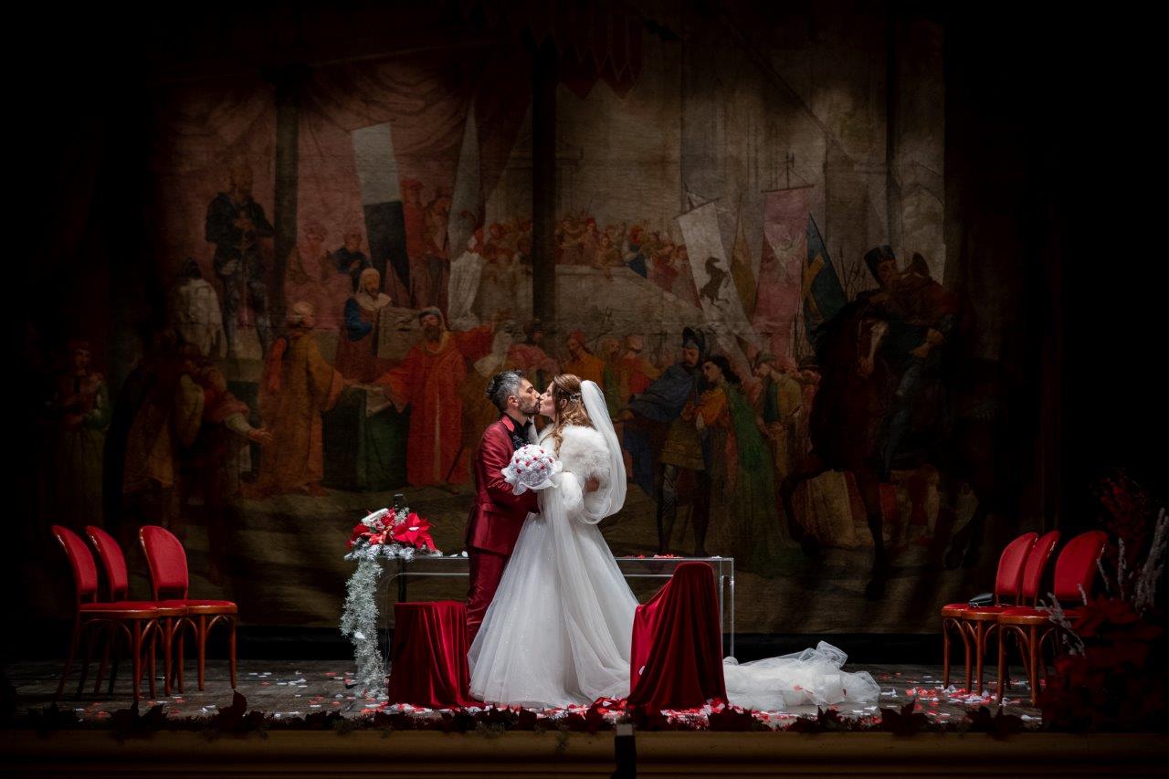 Un matrimonio recente al Teatro del Popolo