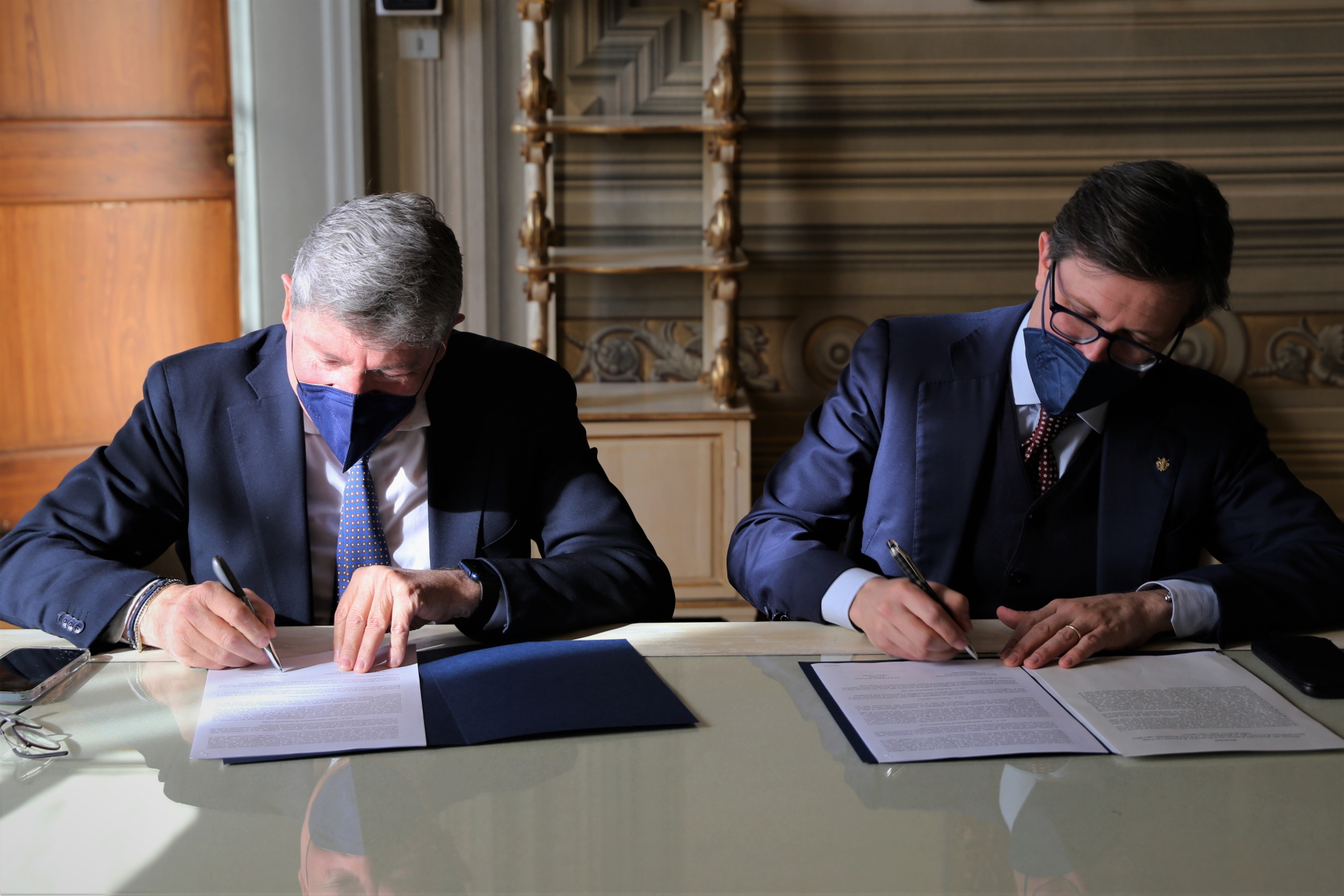 Firma accordo tra Prefettura e Città Metropolitana © Antonello Serino