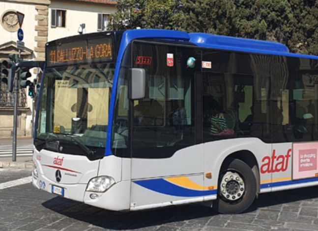Bus a Firenze (foto Cgil Firenze)