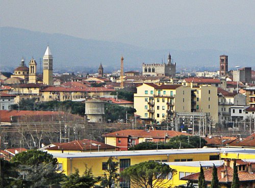 Una veduta della città di Prato (Fonte foto Regione Toscana)