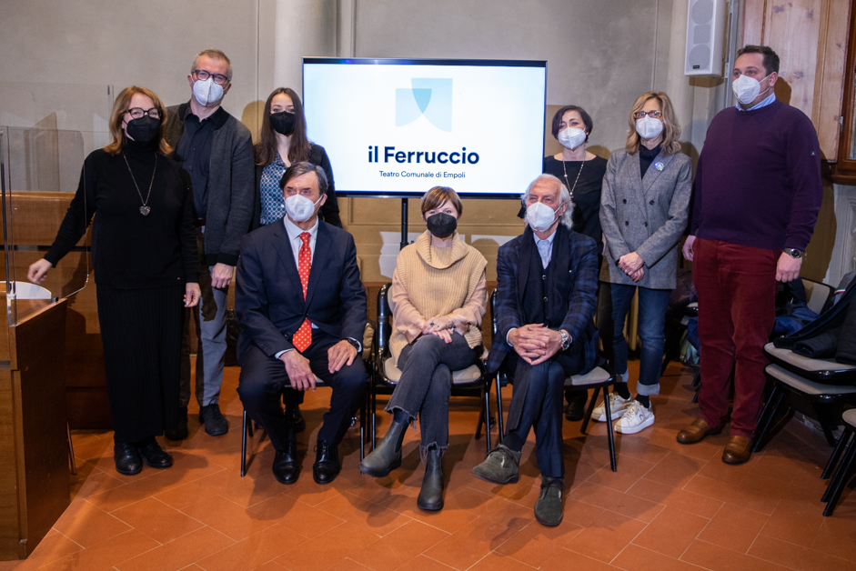 Sindaco Brenda Barnini e il Comitato Amici del Teatro il Ferruccio
