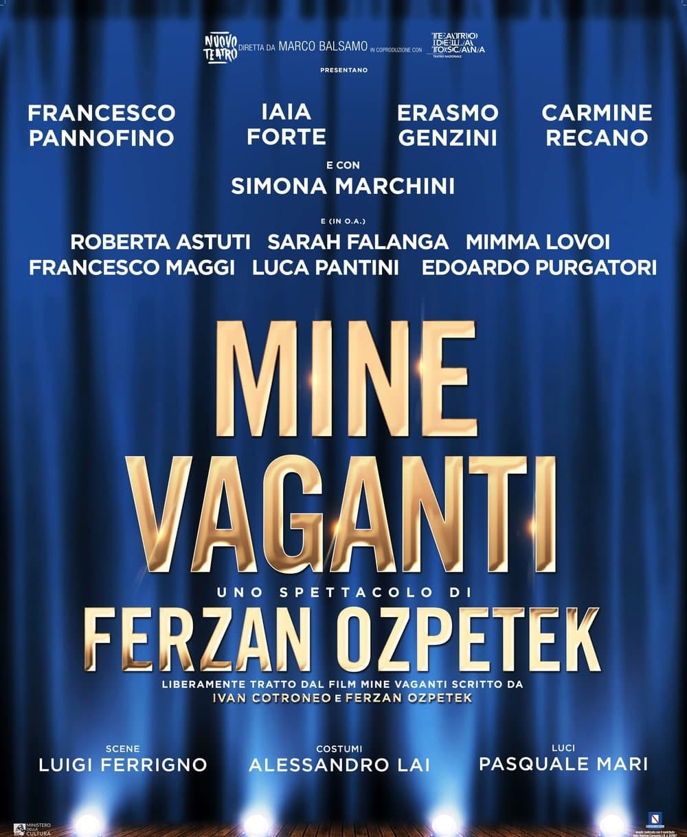 Locandina Mine Vaganti Teatro Garibaldi Figline - fonte Comune di Figline e Incisa Valdarno