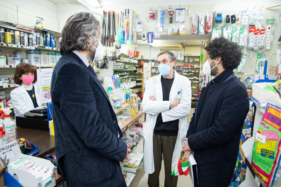 All'interno della 'Mesticheria' di Alfiero Parri