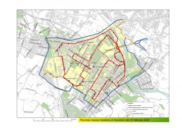 Mappa viabilità; evento (Fonte immagine Comune di Scandicci)