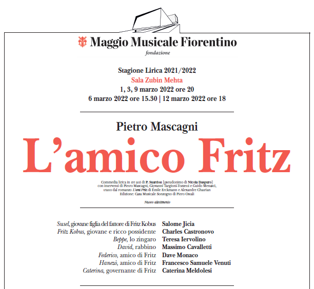L'amico Fritz, locandina