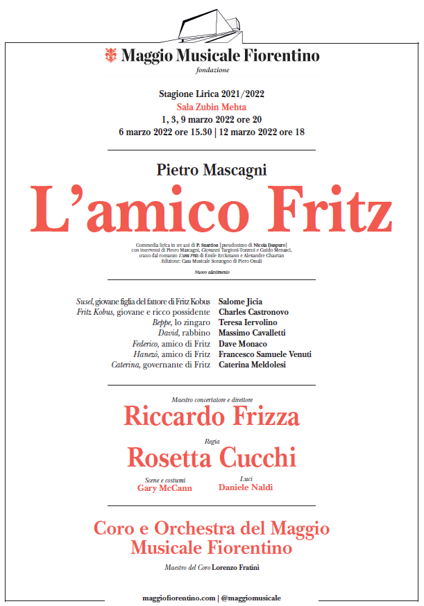 L'amico Fritz, locandina