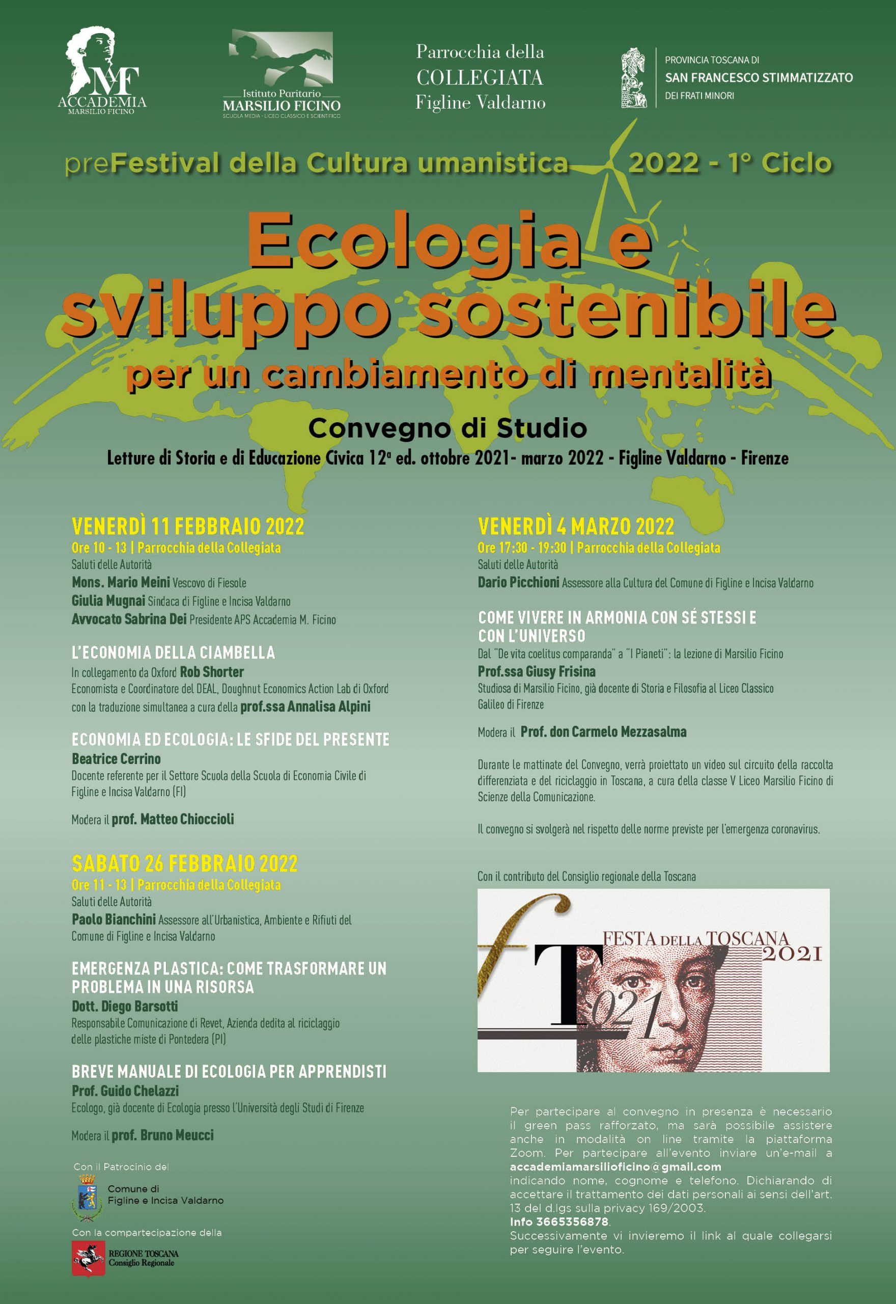 LocandinaEcologia e sviluppo sostenibile Istituto Marsilio Ficino(FonteComuneFiglineIncisa) 