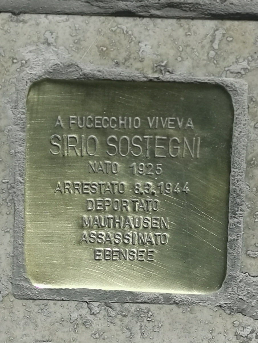 Fucecchio. Le pietre d'inciampo