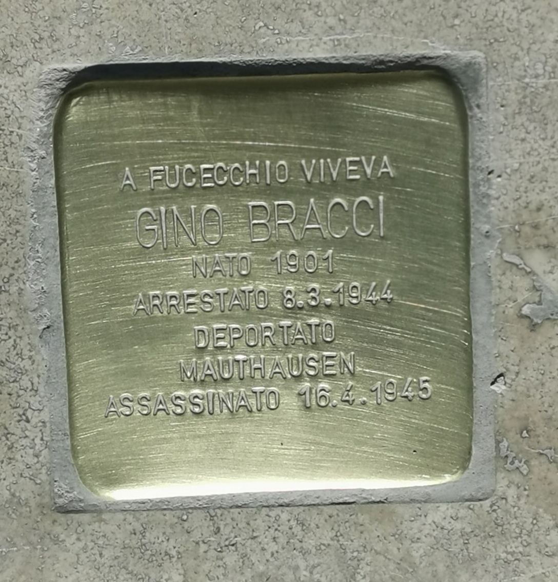 Fucecchio. Le pietre d'inciampo