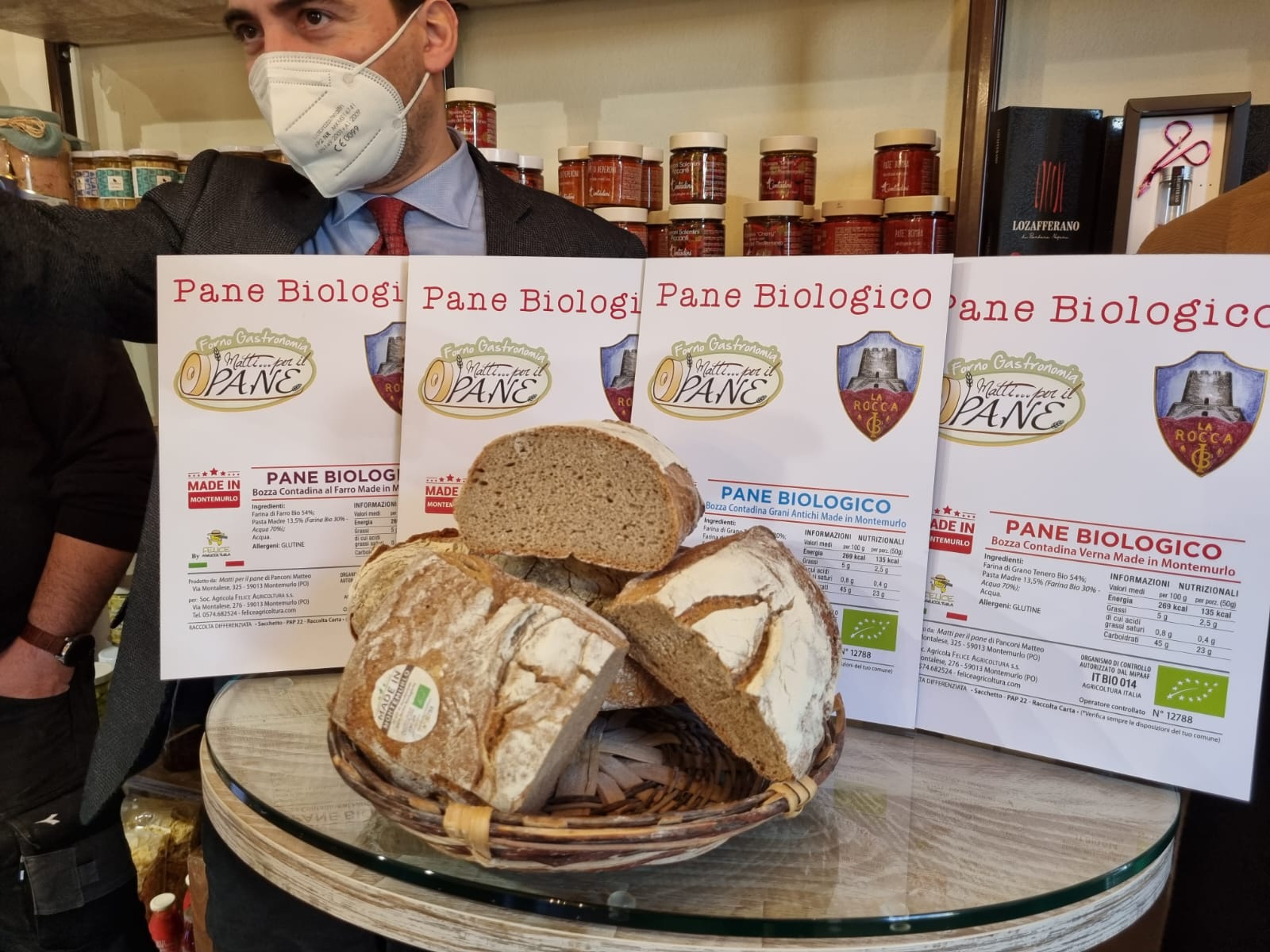 Pane biologico 100% made in Montemurlo