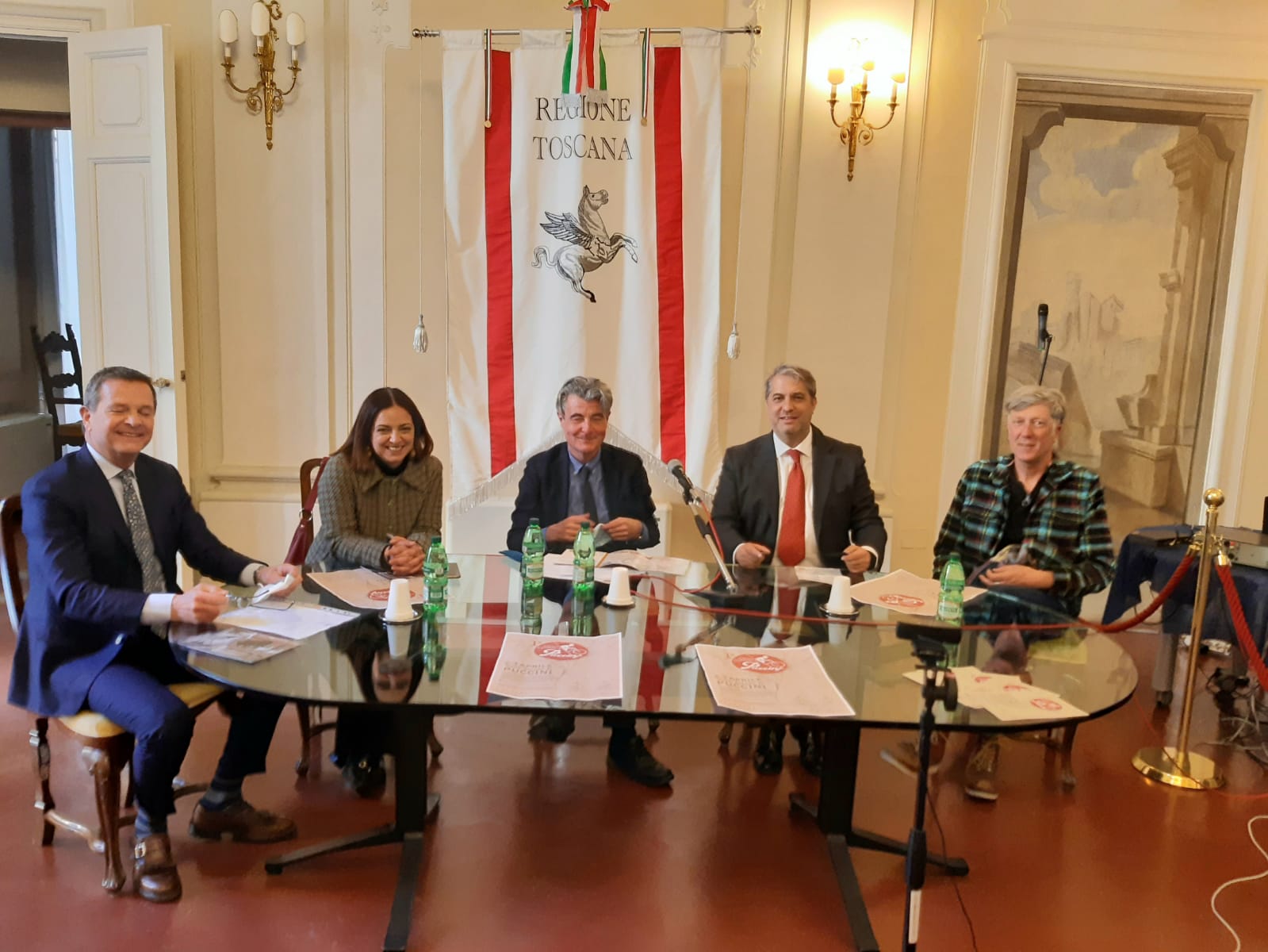 Cicloclassica Puccini - conferenza stampa - fonte Regione Toscana
