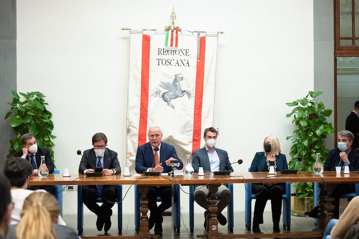 conferenza stampa - fonte Regione Toscana