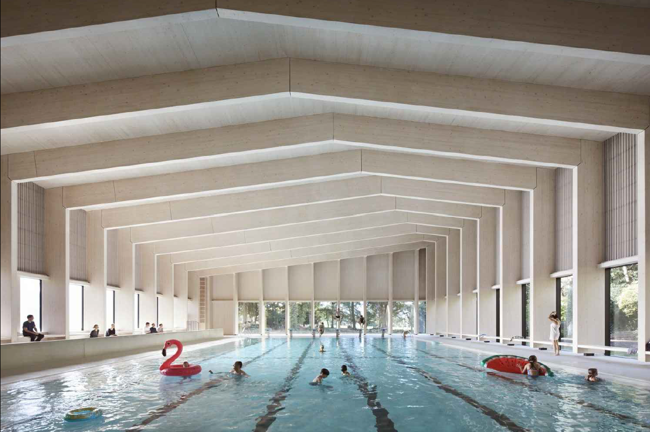 Render Nuova piscina comunale - fonte Comune di Figline e Incisa Valdarno