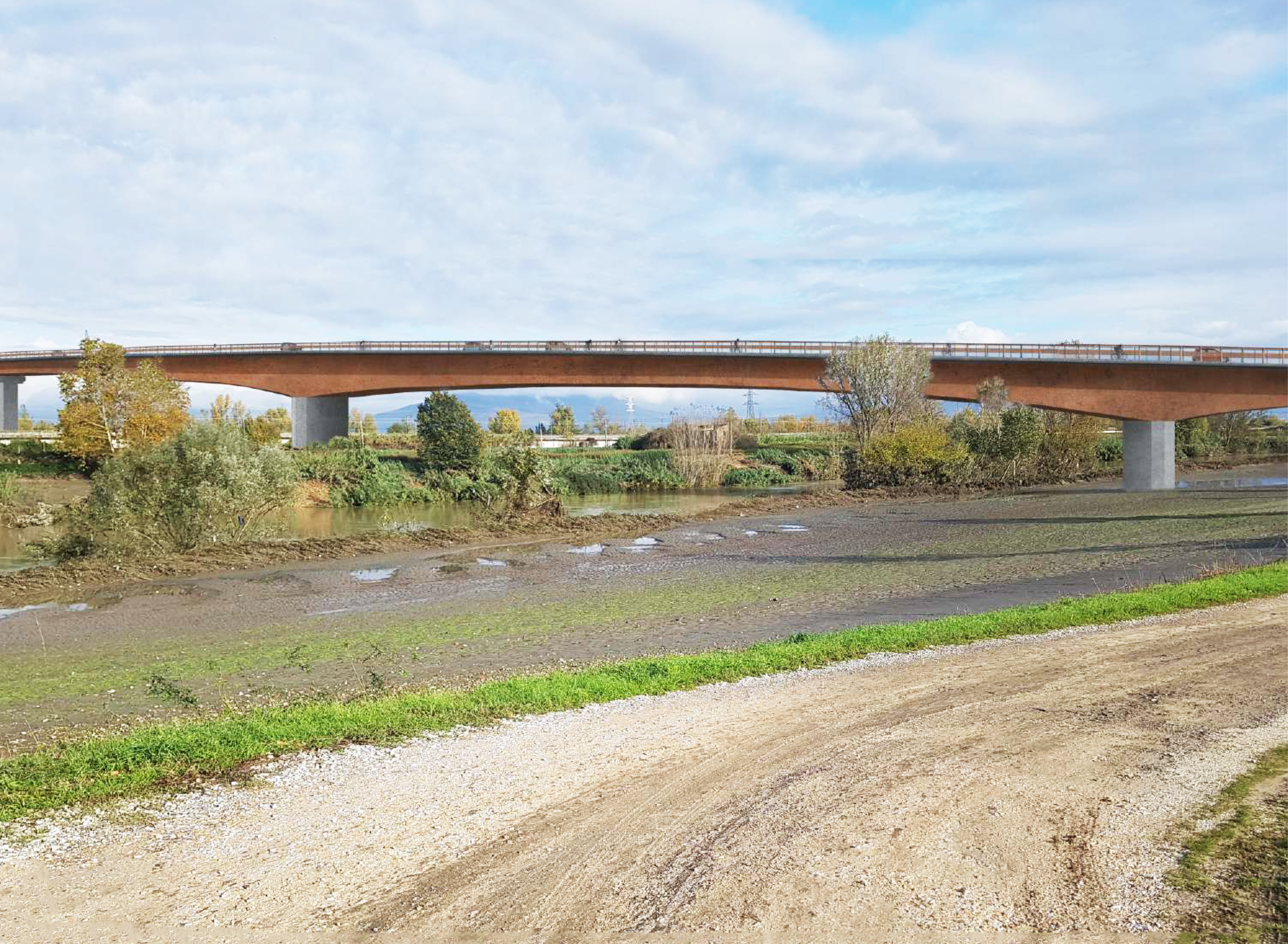 Nuovo ponte fra Signa e Lastra