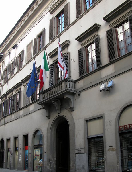 Facciata Palazzo del Pegaso (Fonte foto Consiglio della Regione)