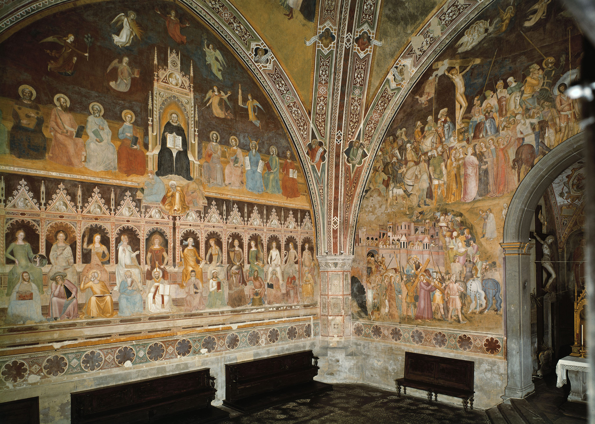 Andrea Bonaiuti affresco (fonte foto Mus.E)