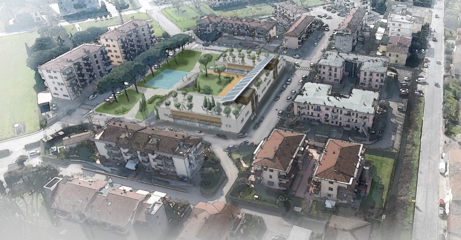 Ecopark, rendering del progetto