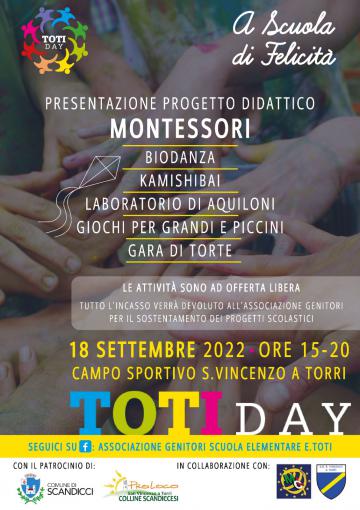 Presentazione del progetto didattico Montessori della scuola Enrico Toti