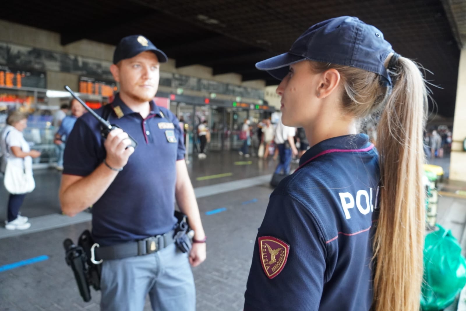 Polfer Stazione Santa Maria Novella (Fonte foto Polizia di Stato)