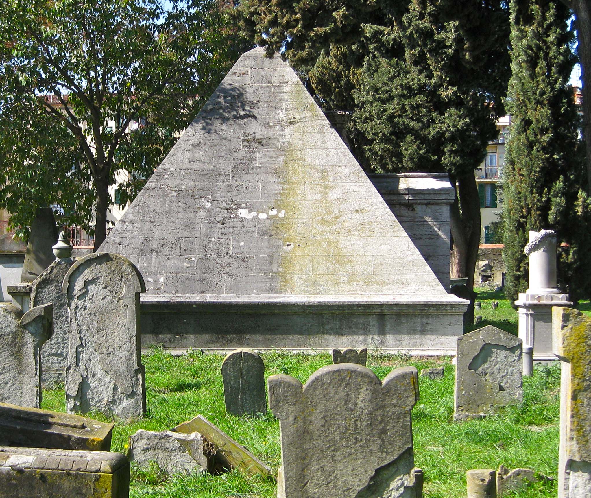 Cimitero ebraico in viale Ariosto (Fonte foto Firenze Musei)