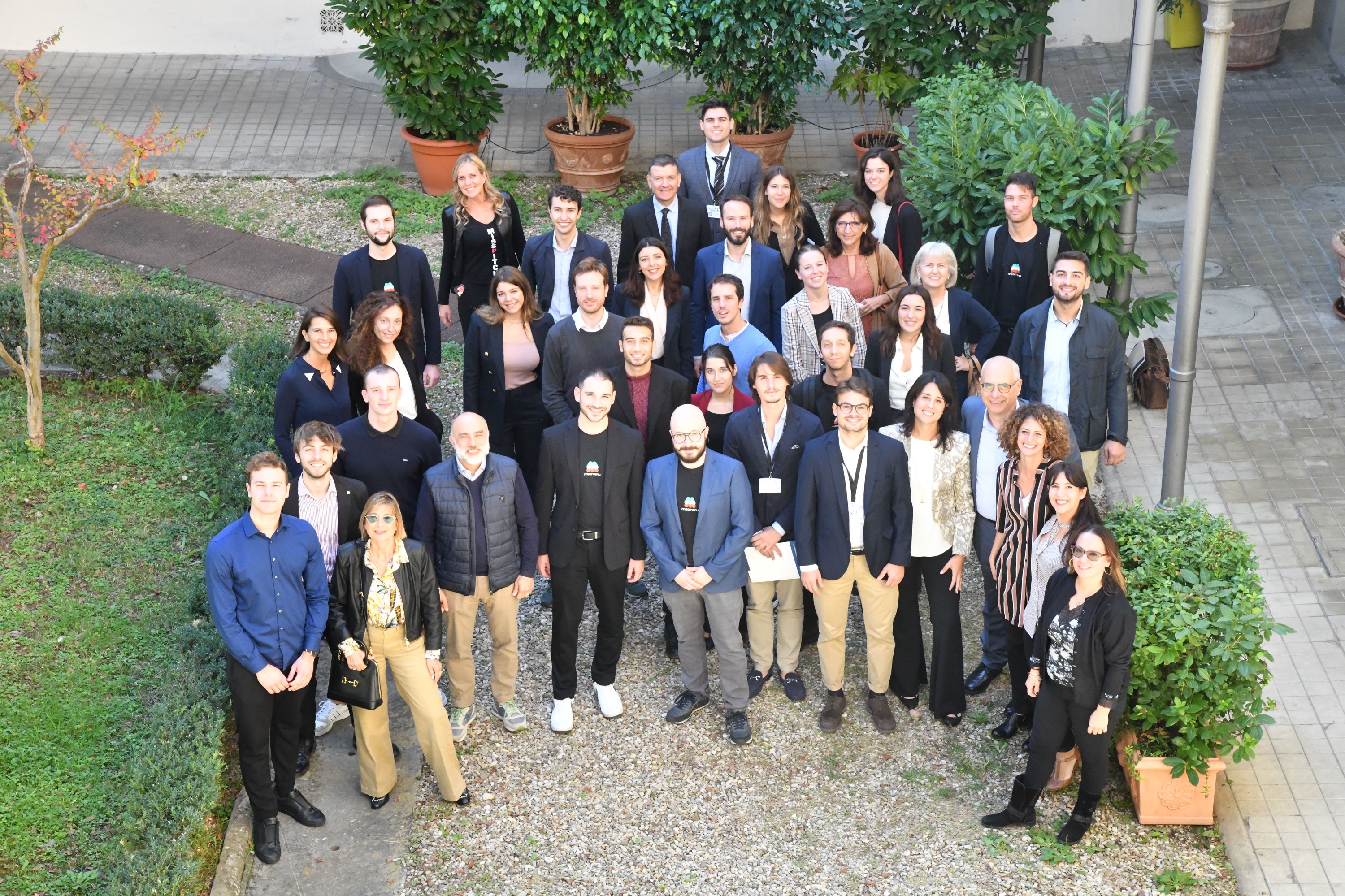 Il gruppo di partecipanti al Campus (Fonte foto Università di Firenze)