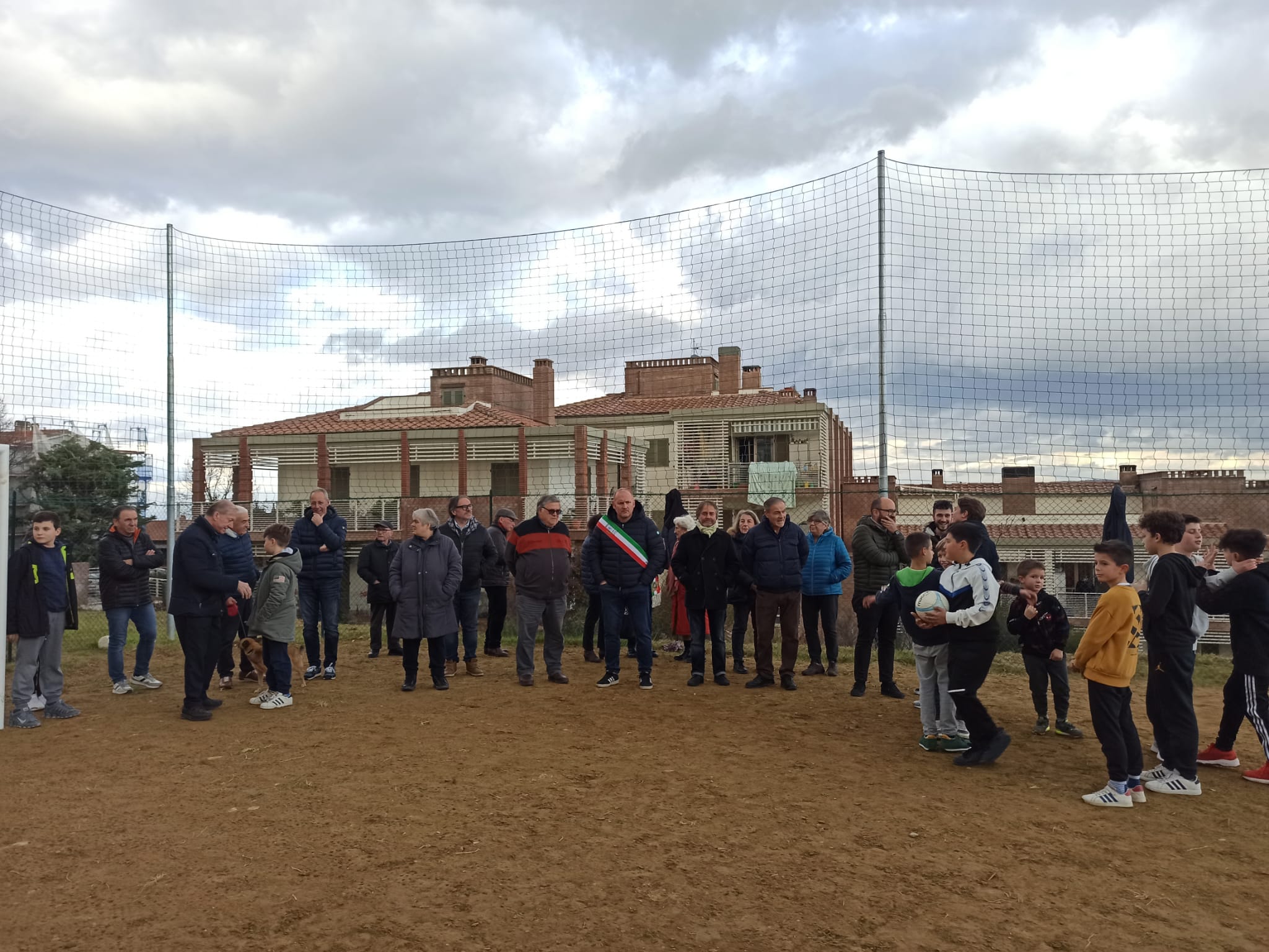 Inaugurazione del nuovo campo sportivo (Fonte foto Comune di Barberino e Tavarnelle)