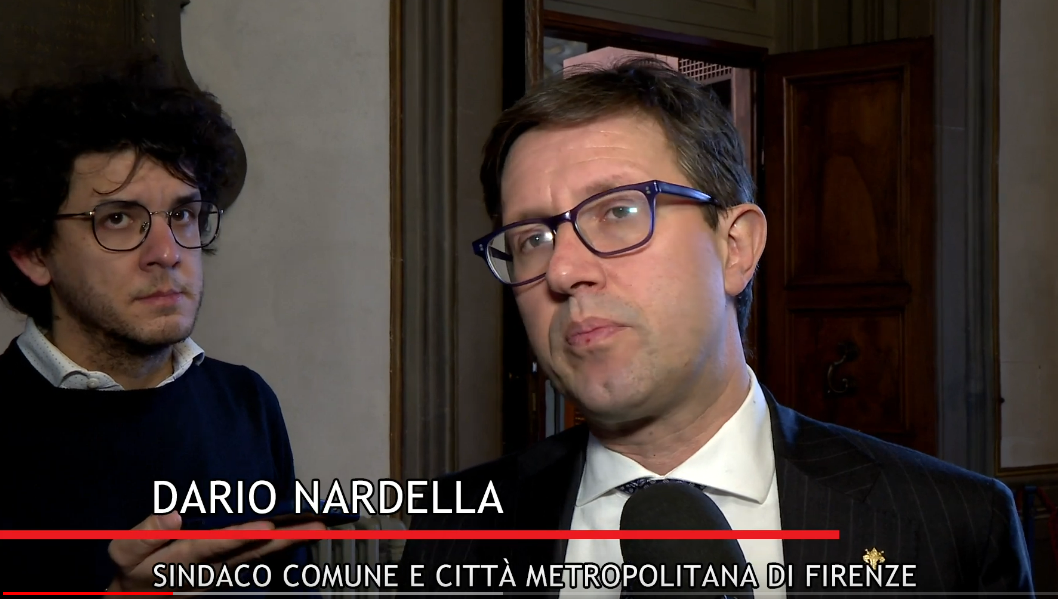 Intevista a Dario Nardella dopo l'audizione in senato di Anci e Citt Metropolitane (Frame da Video Florence TV)