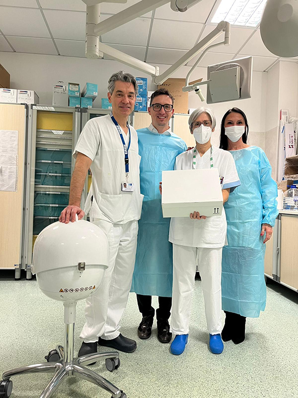 Team di gastroenterologia ed endoscopia digestiva di Empoli (Fonte foto Ausl Toscana Centro)