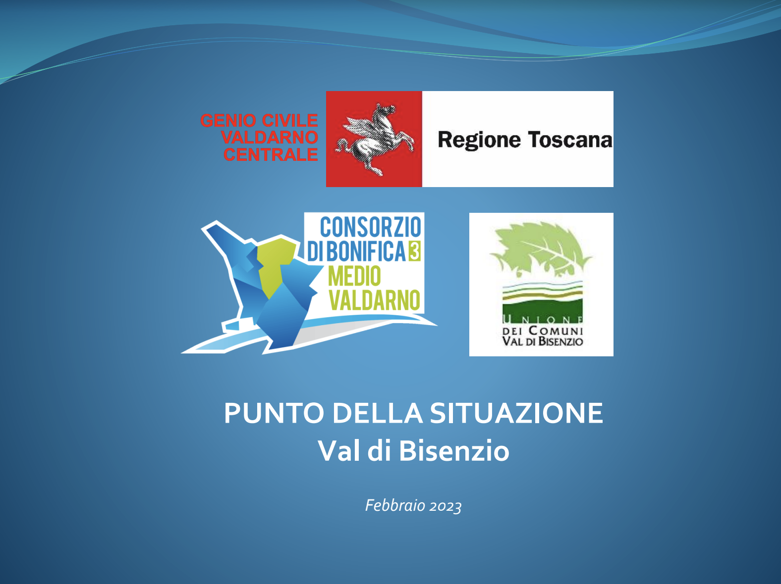 Val di Bisenzio: il punto sui lavori di bonifica per la prevenzione idrogeologica