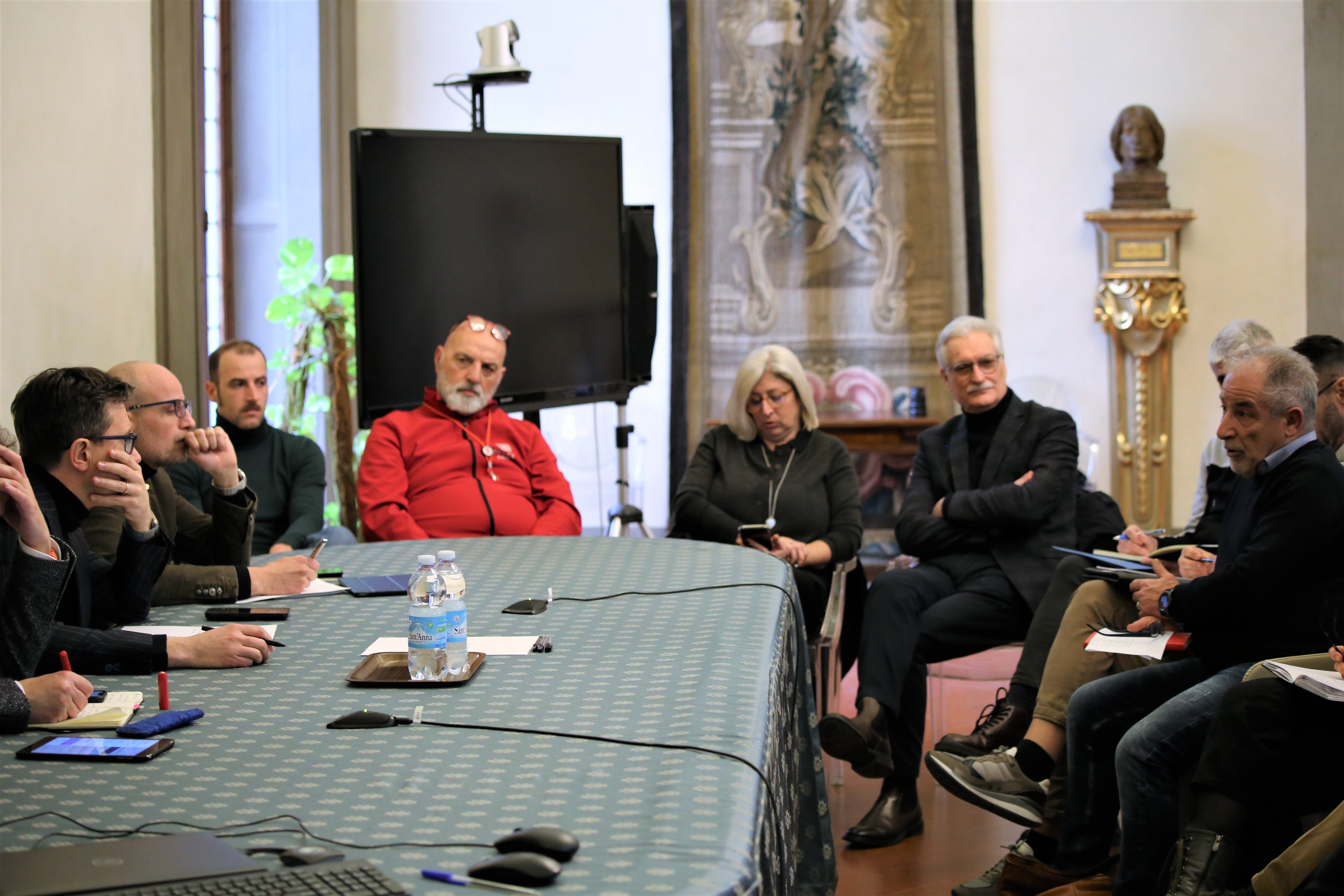 Superbonus. Il Sindaco Nardella incontra le categorie economiche in Palazzo Medici Riccardi (foto Antonello Serino - Met Ufficio Stampa)