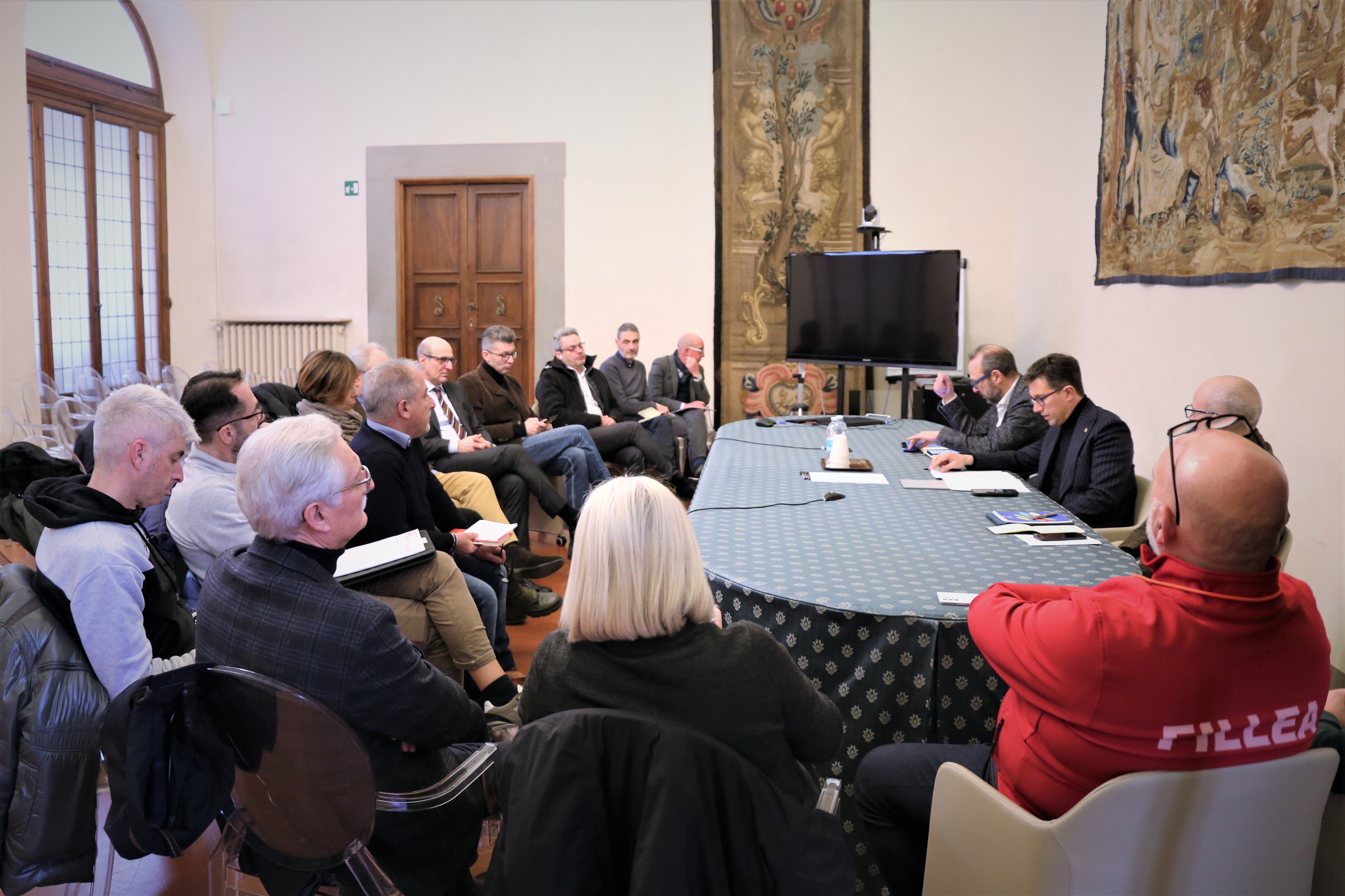 Superbonus. Il Sindaco Nardella incontra le categorie economiche in Palazzo Medici Riccardi (foto Antonello Serino - Met Ufficio Stampa)