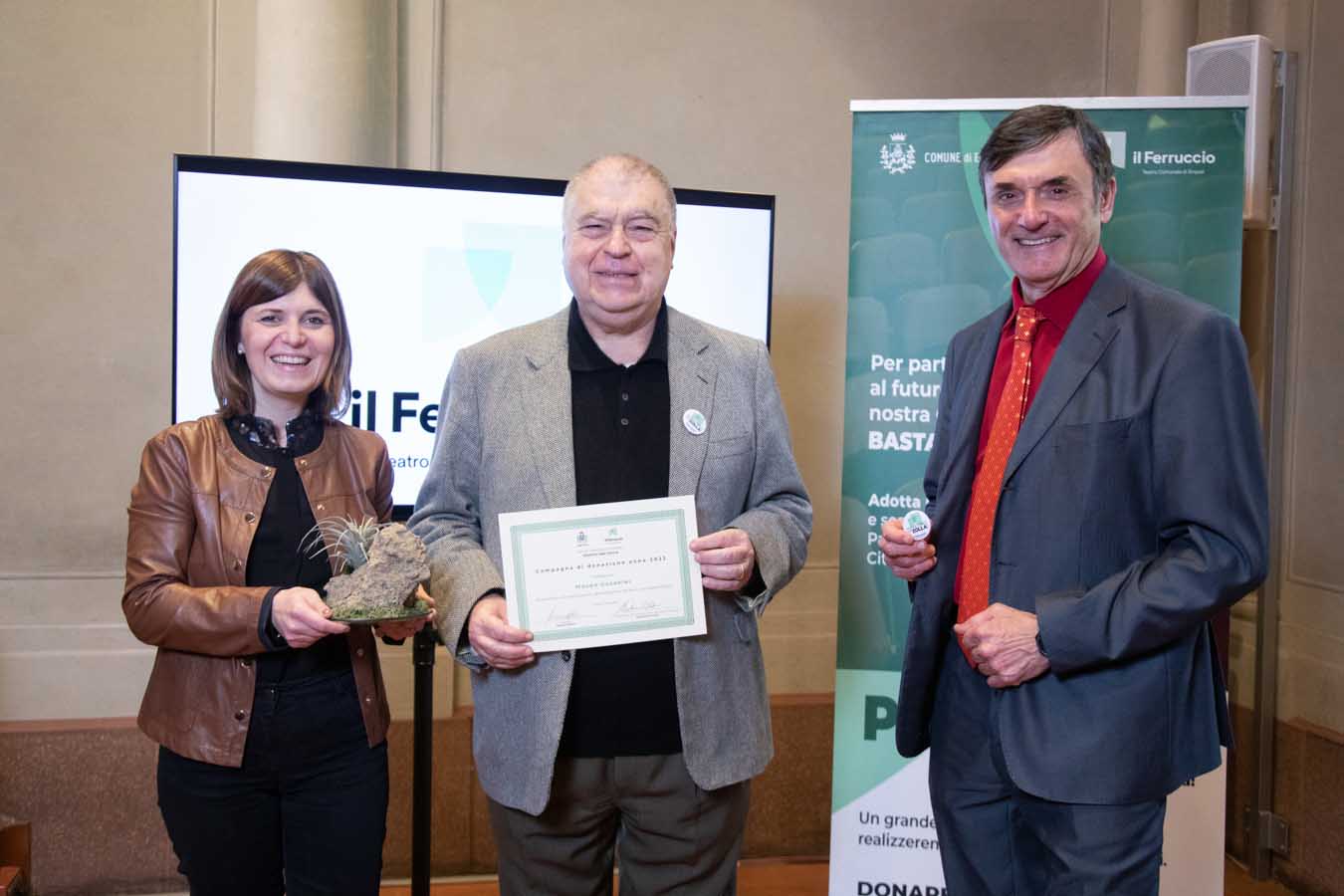 Teatro Il Ferruccio di Empoli, ringraziati i nuovi sostenitori