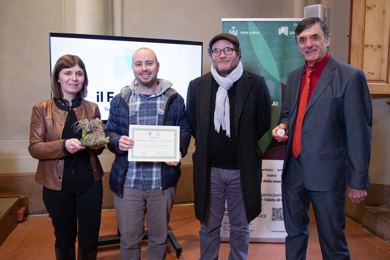 Teatro Il Ferruccio di Empoli, ringraziati i nuovi sostenitori