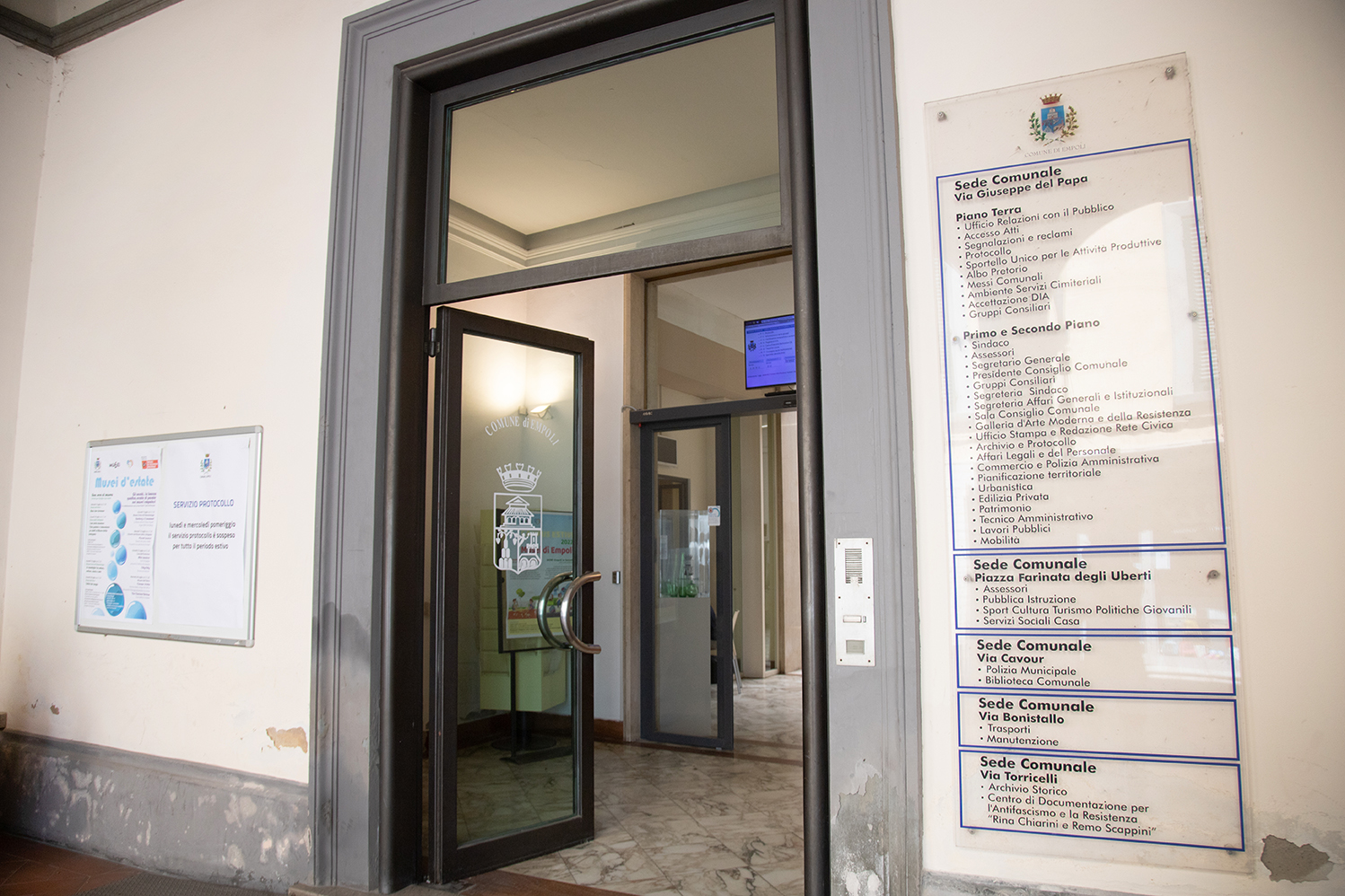 Ingresso Comune di Empoli