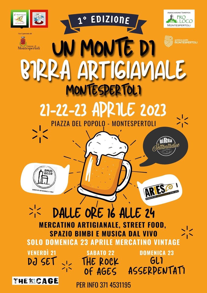 Un monte di birra artigianale, locandina