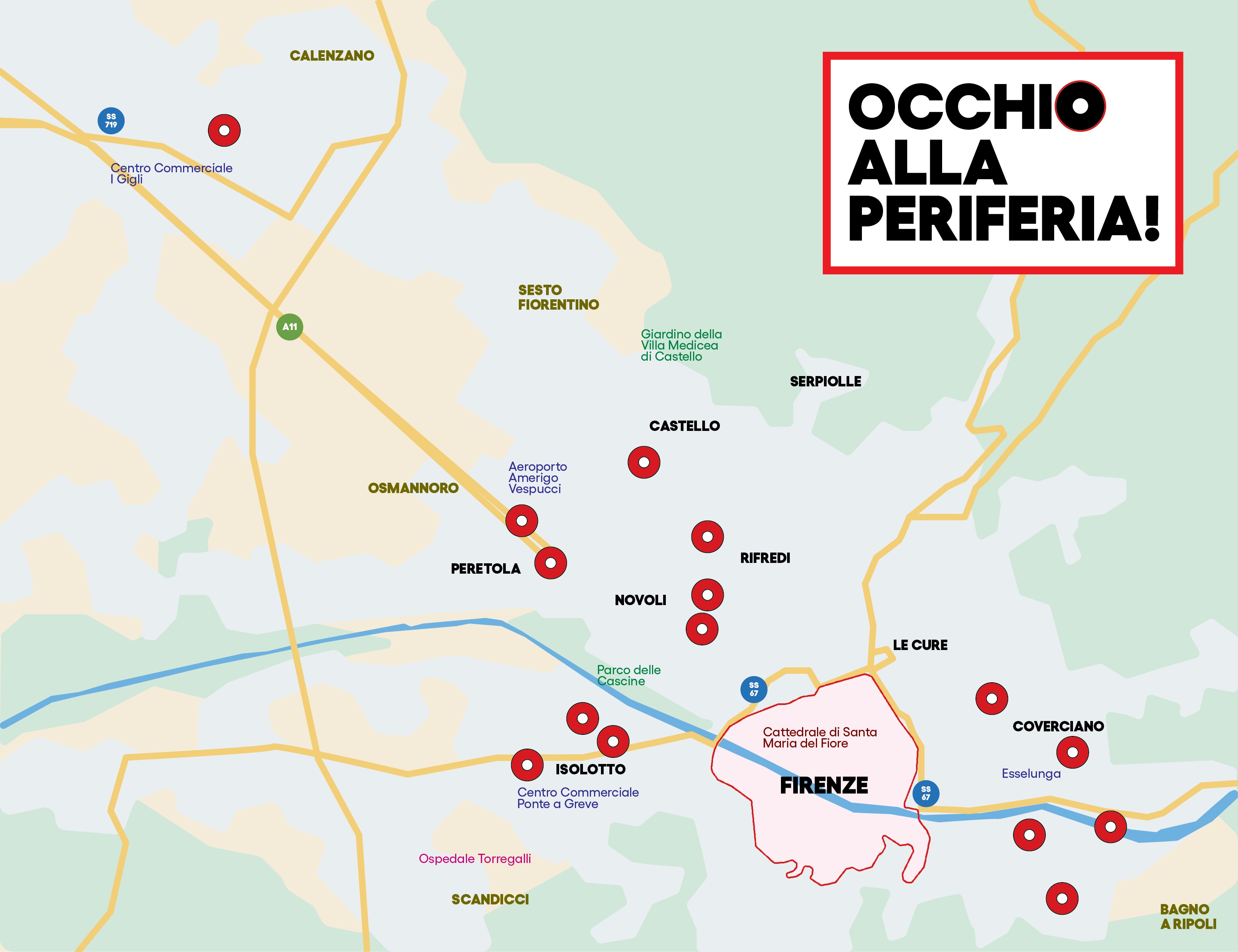 Mappa Occhio alla periferia