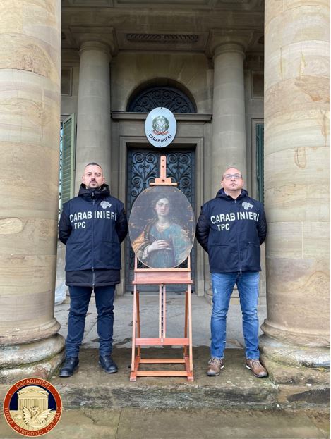 Carabinieri del Nucleo Tutela Patrimonio Culturale di Firenze (Fonte foto Carabinieri)