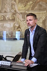 Consigliere delegato alla Mobilit Francesco Casini (foto Antonello Serino - Met Ufficio Stampa)