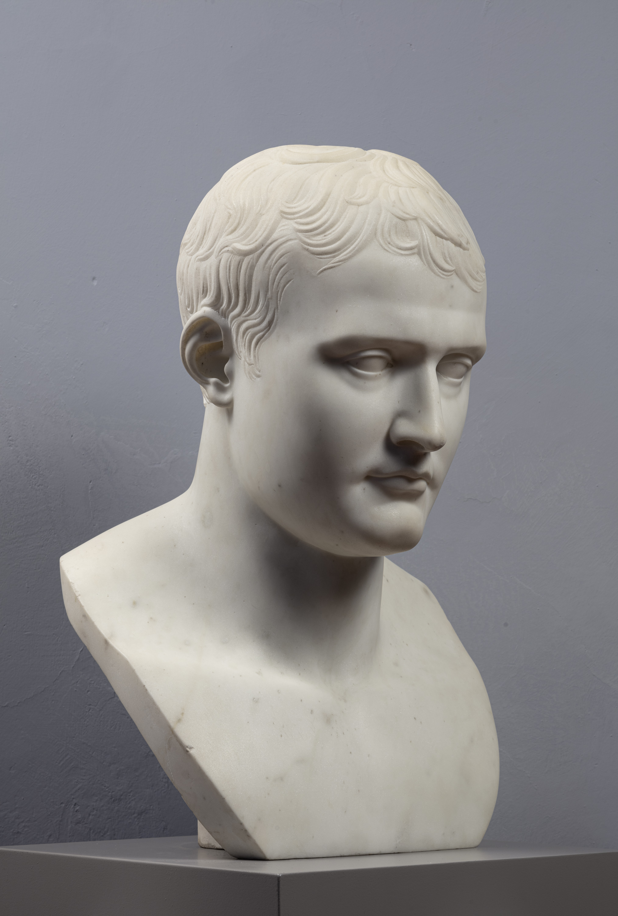 Il busto in marmo (Fonte foto Gallerie dell'Accademia di Firenze)