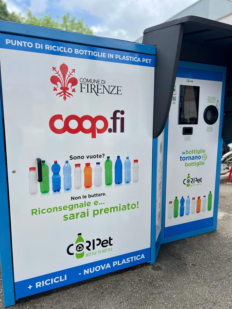 Ecocompattatore (fonte foto Comune di Firenze)