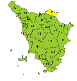 Codice giallo Alto Mugello (Romagna Toscana)