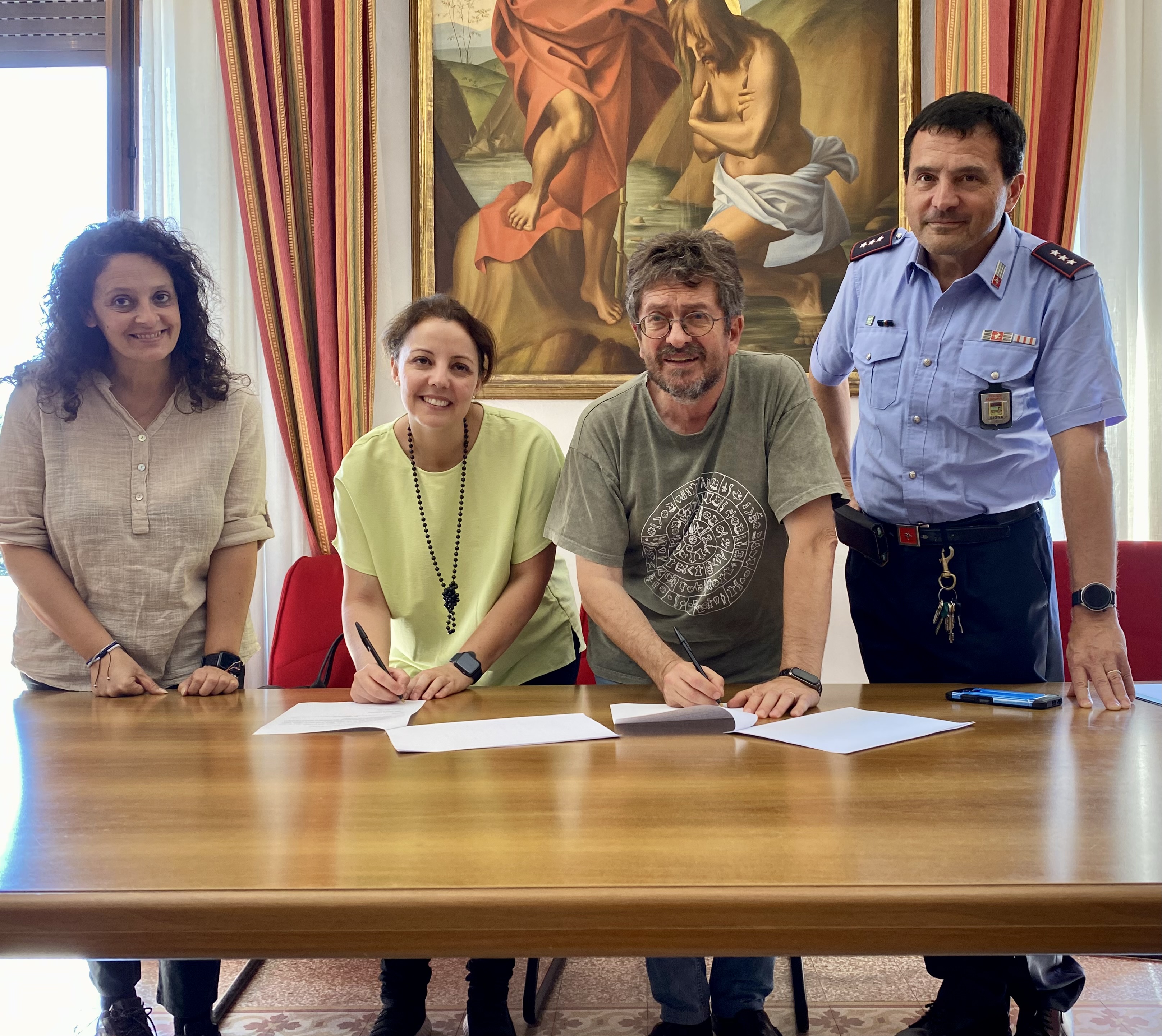 'Mai più soli', firmato il protocollo (Fonte foto Comune di Signa)