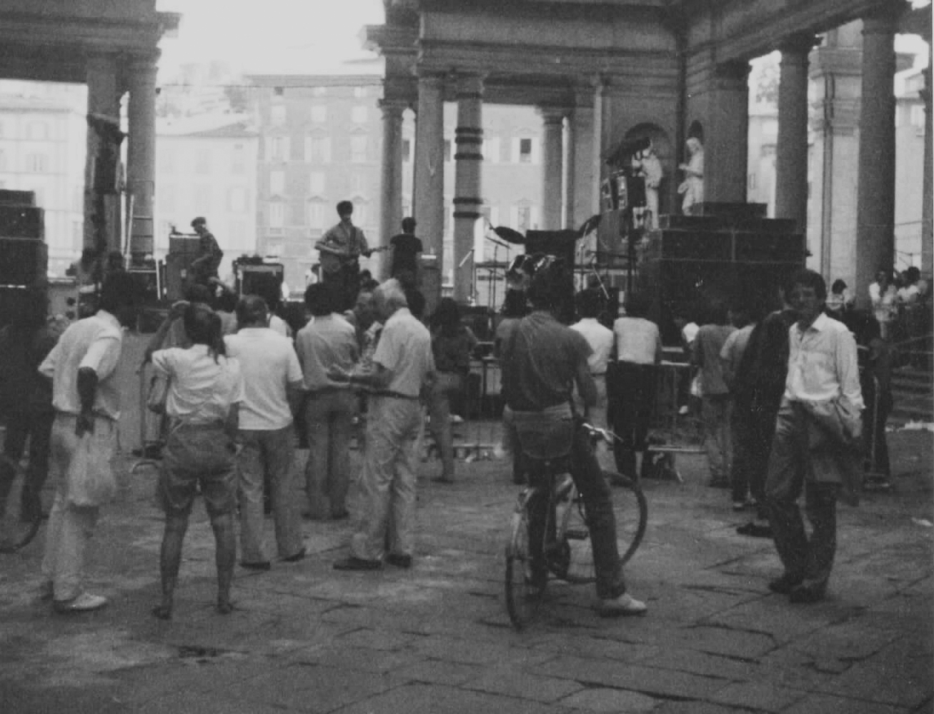 Piazzale degli Uffizi - Echo & Bunnymen (Fonte foto Musare Festival Firenze)
