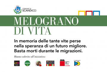 Banner Melograno di Vita Comune di Scandicci 